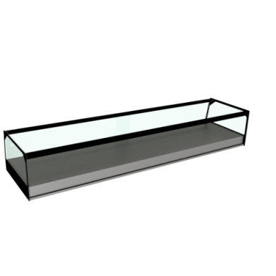 Vitrina neutra CUB 8 cuba plana MOVILFRIT Vitrina neutra CUB 8 cuba plana MOVILFRIT