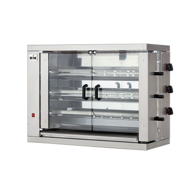 Asador de pollo vertical 3EG EXP Mcm