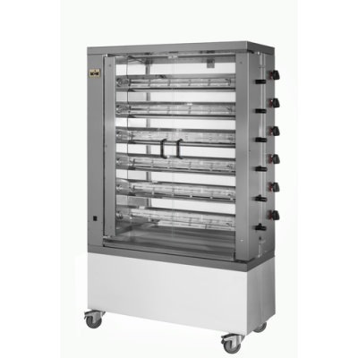 Asador de pollo vertical 6EG EXP Mcm