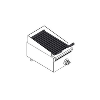 Barbacoa a gas acero pavonado ELB-31GN Mainho Barbacoa a gas acero pavonado ELB-31GN Mainho