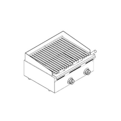 Barbacoa a gas acero inoxidable ELBI-62GN Mainho Barbacoa a gas acero inoxidable ELBI-62GN Mainho
