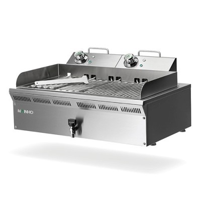 Barbacoa eléctrica acero inoxidable ELB-41EM Mainho