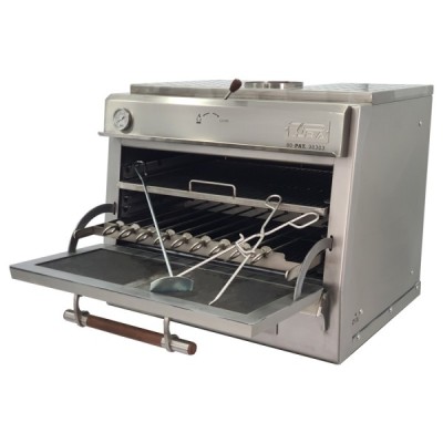Horno de carbón PIRA 80 SILVER Hornos Pira Horno de carbón PIRA 80 SILVER Hornos Pira