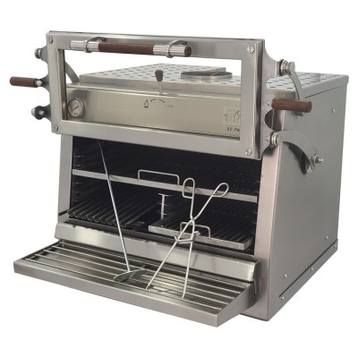 Horno de carbón PIRA 80 SILVER Hornos Pira Horno de carbón PIRA 80 SILVER Hornos Pira