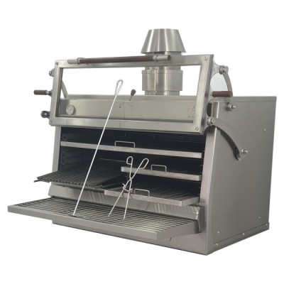 Horno de carbón PIRA 120 SILVER Hornos Pira Horno de carbón PIRA 120 SILVER Hornos Pira