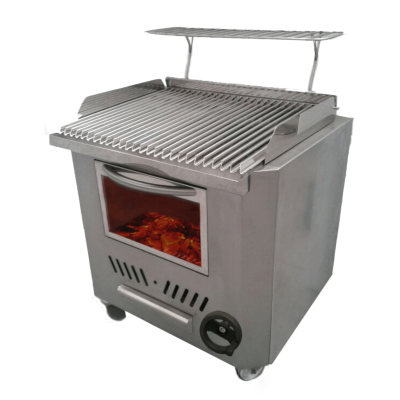 Barbacoa de carbón vegetal B-INOX Autogas Barbacoa de carbón vegetal B-INOX Autogas