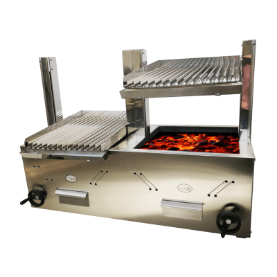 Barbacoa sobremesa de carbón vegetal BI-90 Autogas