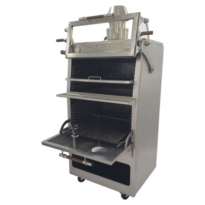 Horno de carbón PIRA 90D SILVER SD/ED Hornos Pira Horno de carbón PIRA 90D SILVER SD/ED Hornos Pira