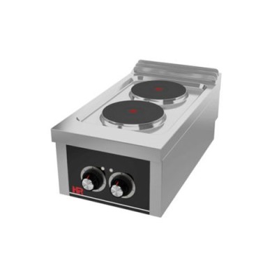 Cocina eléctrica 2 placas serie 750 sobremesa CE2P750S HR Fainca Cocina eléctrica 2 placas serie 750 sobremesa CE2P750S HR Fainca