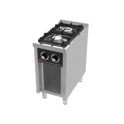 Cocina industrial 2 fuegos serie 900 C2F900E HR Fainca Cocina industrial 2 fuegos serie 900 C2F900E HR Fainca