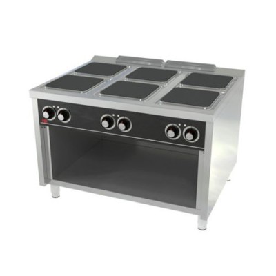 Cocina eléctrica 6 placas serie 900 CE6P900E HR Fainca Cocina eléctrica 6 placas serie 900 CE6P900E HR Fainca
