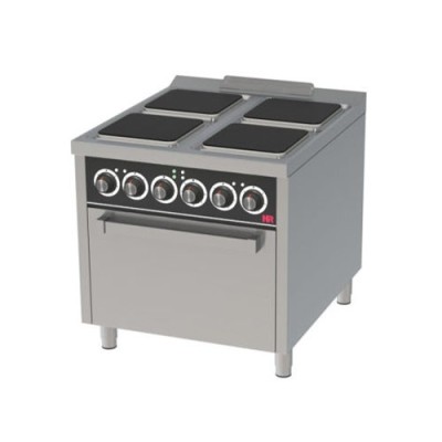 Cocina eléctrica 4 placas serie 900 horno CE4P900H HR Fainca Cocina eléctrica 4 placas serie 900 horno CE4P900H HR Fainca