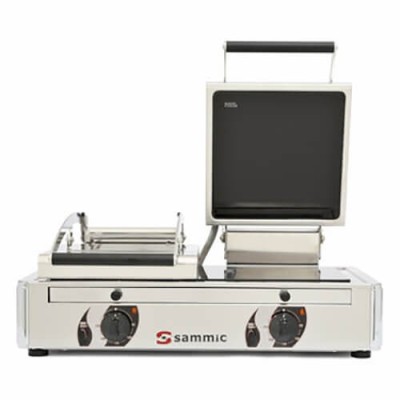 Plancha vitro-grill GV-10L acanalada Sammic Plancha vitro-grill GV-10L acanalada Sammic