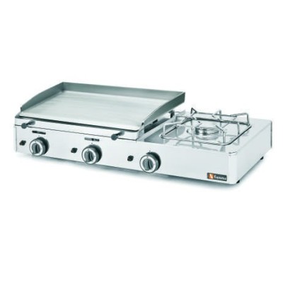 Plancha a gas con fogón GGP-6.6F Fiamma