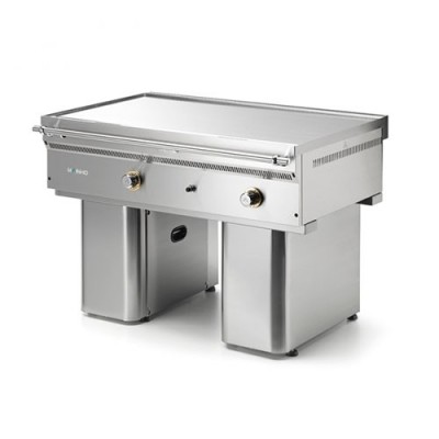 Fry-top a gas cromo duro central FC-120/7 TY Mainho