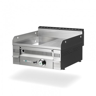 Fry-top placa semi-ranurada a gas PCR-60 N Mainho Fry-top placa semi-ranurada a gas PCR-60 N Mainho
