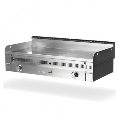 Fry-top placa semi-ranurada a gas PCR-120 N Mainho