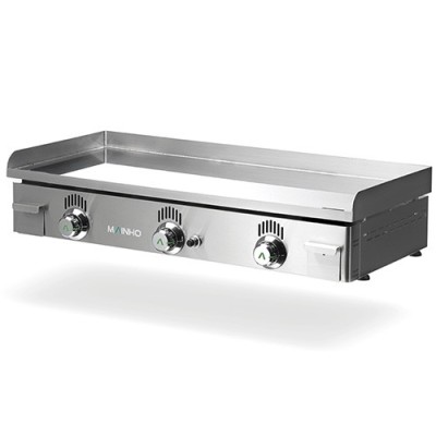 Plancha a gas placa lisa cromo duro NC-100N Mainho