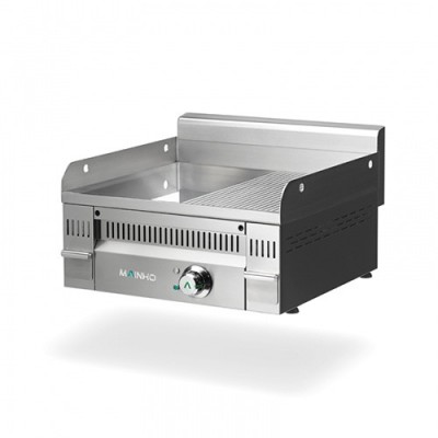 Fry-top placa semi-ranurada eléctrico PCR-60ET Mainho Fry-top placa semi-ranurada eléctrico PCR-60ET Mainho