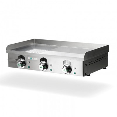 Plancha eléctrica placa semi-ranurada cromo duro NCREM-80N Mainho Plancha eléctrica placa semi-ranurada cromo duro NCREM-80N Mainho