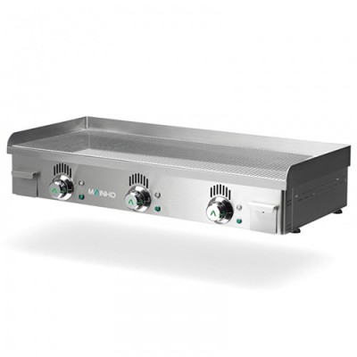 Plancha eléctrica placa ranurada cromo duro NCRREM-100N Mainho Plancha eléctrica placa ranurada cromo duro NCRREM-100N Mainho
