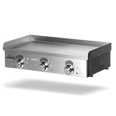 Plancha eléctrica placa lisa rectificada NSEM-80N Mainho