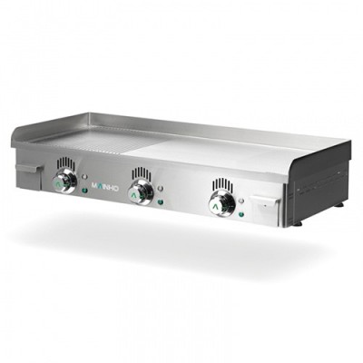 Plancha eléctrica placa semi-ranurada rectificada NSREM-100N Mainho Plancha eléctrica placa semi-ranurada rectificada NSREM-100N Mainho