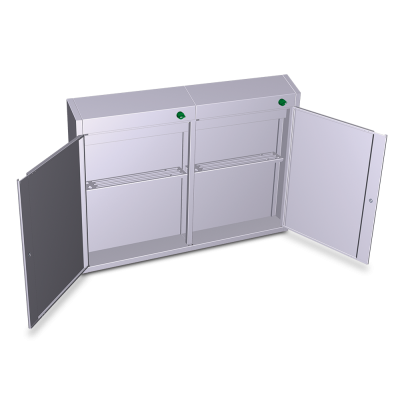 Armario esterilizador de cuchillos rayos U.V. doble Fricosmos