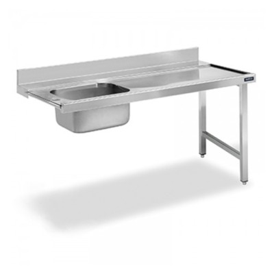 Mesa prelavado cubeta izquierda Distform Mesa prelavado cubeta izquierda Distform