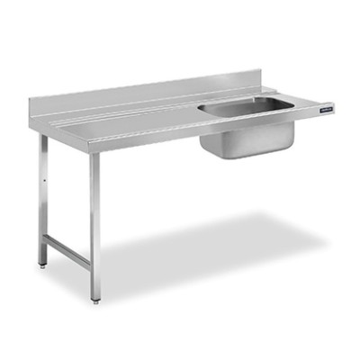 Mesa prelavado cubeta derecha Distform Mesa prelavado cubeta derecha Distform