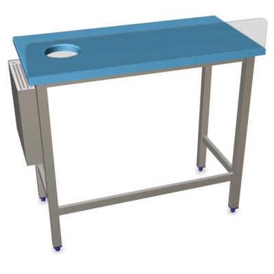 Puesto pescadero con portacuchillos Fricosmos