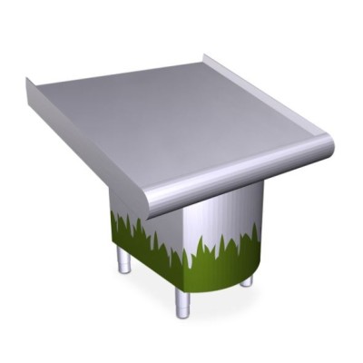 Mostrador de frutería con soporte 1m Fricosmos Mostrador de frutería con soporte 1m Fricosmos