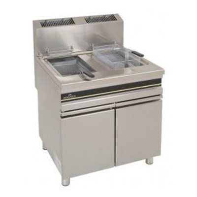Freidora a gas con mueble FG20+20M Magnus Freidora a gas con mueble FG20+20M Magnus