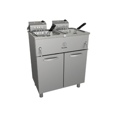 Freidora FAH17+17 230 aceite cabezal móvil Movilfrit