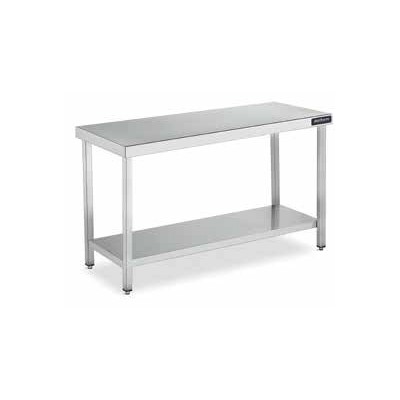 Mesa de trabajo central con dos estantes gama 500 Distform Mesa de trabajo central con dos estantes gama 500 Distform