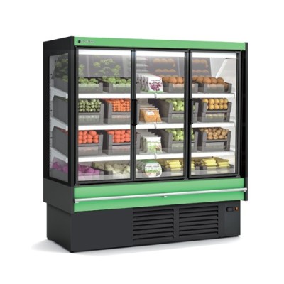 Mural expositor FRUTAS Y VERDURAS puertas CDG1 25 H1 Coreco