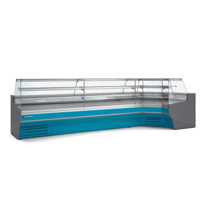 Vitrina refrigerada angular CVEP-9-RN90-C Coreco Vitrina refrigerada angular CVEP-9-RN90-C Coreco