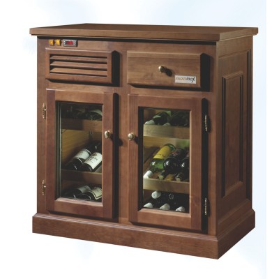 VINOTECA MESA REFRIGERADA MORILES MADERINOX