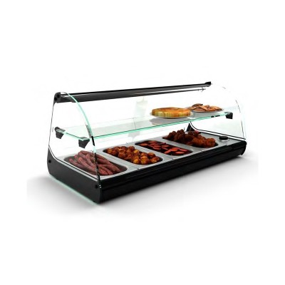 VITRINA EXPOSITORA CALENTADOR DOS PISOS BAÑO MARIA SAYL