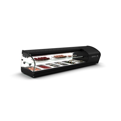 VITRINA REFRIGERADA SHARK 2P SUSHI BANDEJAS SAYL VITRINA REFRIGERADA SHARK 2P SUSHI BANDEJAS SAYL