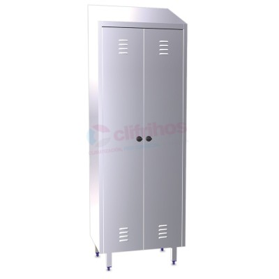 Armario para productos de limpieza dos puertas Fricosmos Armario para productos de limpieza dos puertas Fricosmos