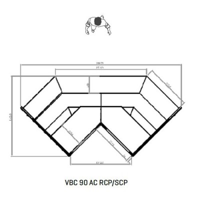 Vitrina modular con reserva Barcelona VBC 90 C RUCP Infrico Vitrina modular con reserva Barcelona VBC 90 C RUCP Infrico