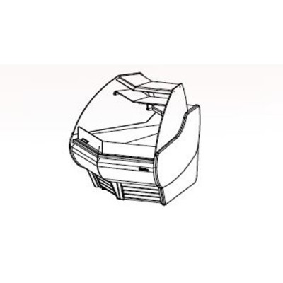 Vitrina modular con reserva serie madrid VMD 45 AA RU Infrico