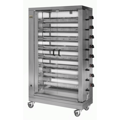 Asador de pollo vertical 8EG EXP Mcm
