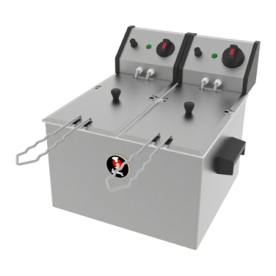 Freidora eléctrica doble...