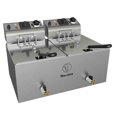 Freidora económica FA8+8...